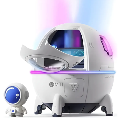 Humidificador de Astronauta con Efecto Niebla y Luz LED